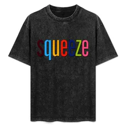 Squeeze logo T-Shirt Casual Pattern Print Tee Shirt
