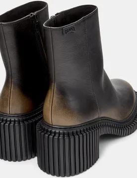Botines de piel de mujer Pix London - Camper - FashionsVida