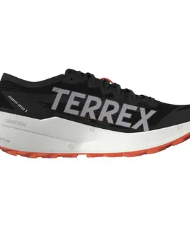 Terrex Agravic Speed 2 Trail Running Shoes Core Black / Grey Two / Impact Orange UK 7.5 Women - Adidas - FashionsVida