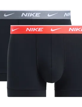 Boxers Nq00ke1288 Trunk 2 Unità Black Bright Crimson / Cool Grey Wb M - Nike - FashionsVida