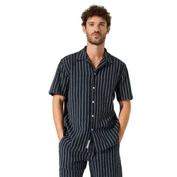 Camicia A Maniche Corte P261292 Blue Graphite L