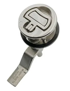 Stainless Steel Barrel Bolt Handle Grey 90 mm unisex - Sea Origin - FashionsVida