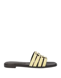 Sandale Damen Pastellgelb 35.5,36,37,38 Damen