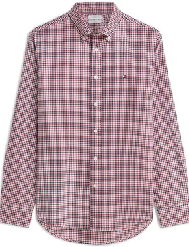 Camisa de hombre de manga larga de popelín tallas grandes - Tommy Hilfiger - FashionsVida