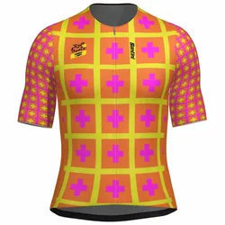 Maillot à Manches Courtes Tdffaz Grand Départ Suisse