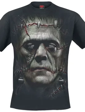 T-Shirt - It Lives - S bis M - für Männer - Größe S - schwarz - Männer - male - Spiral - FashionsVida