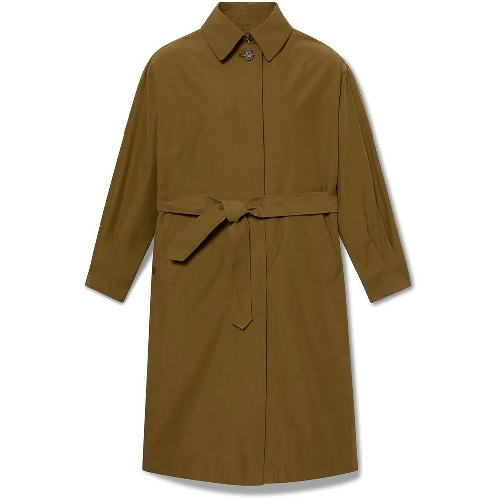 Gabardina de mujer larga hidrófuga en oscuro - Timberland - FashionsVida