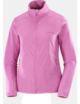 Chaqueta intermedia de cremallera completa para mujer SNTIAL LIGHTWARM HYBRID W - Salomon - FashionsVida