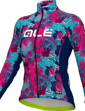 Maglia A Maniche Lunghe Pr-r Amazzonia Magenta - Ale - FashionsVida
