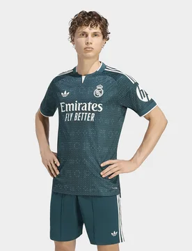 Mens Maglia Away Authentic Real Madrid 26/27 - Verde, verde verde Uomo taglia XS - Adidas - FashionsVida