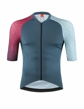 Herren Radtrikot Statement Glam petrol 48 M - LÖFFLER - FashionsVida