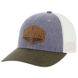 Vintage Trucker Cap Grey Moss One Size Men,Women