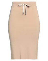 Midi-Rock Damen Kamel 32 Damen