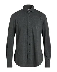 Hemd Herren Braungrau 41 Herren