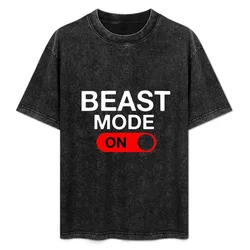 BEAST MODE T-Shirt Casual Trendy Short Sleeve T-Shirt