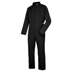 Combinaison de travail double zip noir Noir XL
