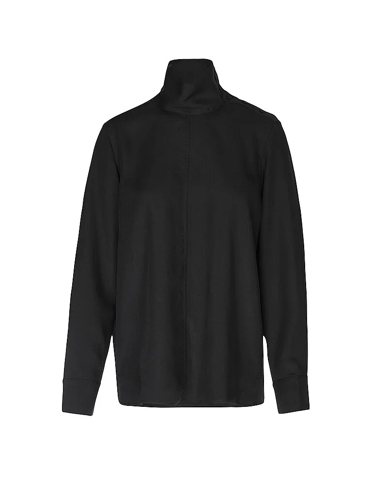 Bluse NORGEN schwarz L Damen - Ecoalf - FashionsVida