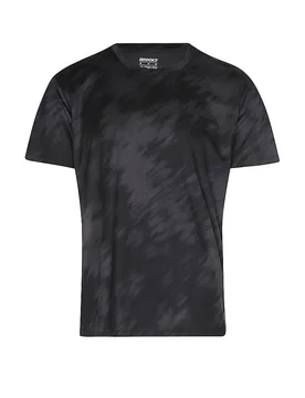 Herren Laufshirt Dash Printed petrol XL M - Brooks - FashionsVida