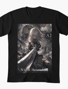B NieR Automata Yorh No. 2 Type B Anime T-shirt for Gamer 0607 Waifu Girl Cyber Punk Graphic Clothes Y2K Tee US Size Tops S-6XL - Aliexpress - FashionsVida