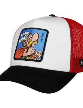 Asterix Trucker Cap by - burgundy-black - Female - Size: One Size - Capslab - FashionsVida