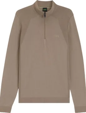 HUGO Pullover Momentum-Lite, taupe xl - BOSS - FashionsVida