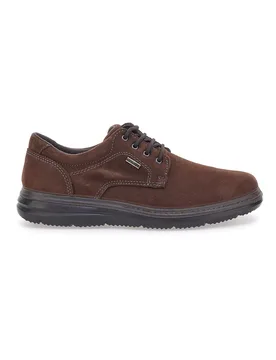Scarpe stringate marroni in pelle 85130930263017 40 - Imac - FashionsVida