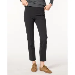Pantalón de mujer pitillo en doble crepé elástico