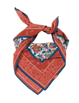 Paisley Scarf Red Mix female - Fatface - FashionsVida