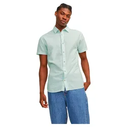Camicia A Maniche Corte Summer Linen Soothing Sea XS