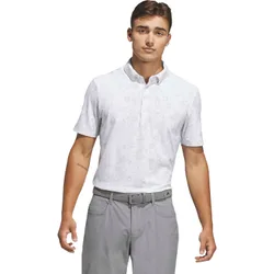 Polo ULT BTTR Print, weiss/hellgrau xl