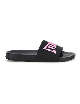 Ciabatte da piscina nere con logo rosa EV068WS 40 - Everlast - FashionsVida