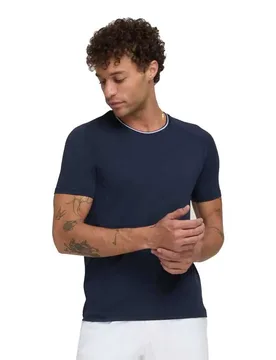 Team Seamless Crew Short Sleeve T-shirt Classic Navy 2XL - Wilson - FashionsVida