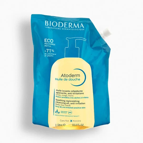Refill Atoderm Aceite Ducha 1L - BIODERMA - FashionsVida