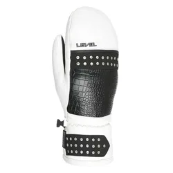 Moufles Dusty Black / White S