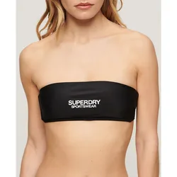 Top Bikini Logo Bandeau Black XL