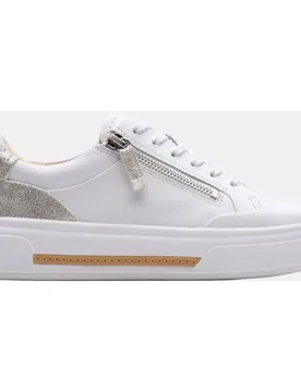 DEPORTIVO Hollyhock Zip en Cuero con suela EVA - Clarks - FashionsVida