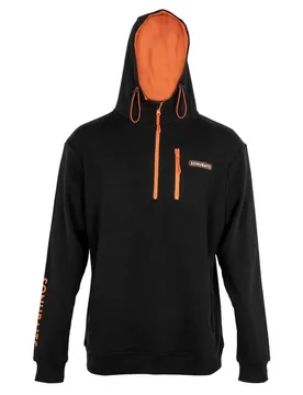 Logo Hoodie Black / Orange XL Men - Sonubaits - FashionsVida