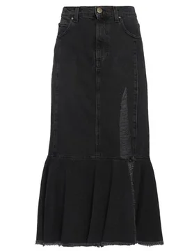 Falda vaquera Mujer Negro 34,36 Mujer - PINKO - FashionsVida