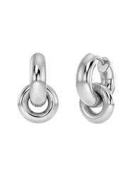 Ohrringe CHUNKY ETERNAL EARRINGS Steel silber Damen
