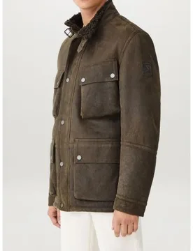Mens Flagstone Trialmaster Tribute Jacket - Male - Brown - Large - Belstaff - FashionsVida