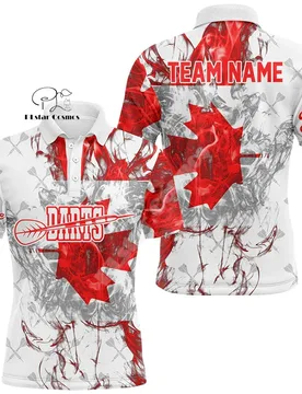 Custom Name Darts Camo Vintage Flame Graffiti Tattoo Multicolor 3DPrint Harajuku Summer Funny Short Sleeves Polo Jersey Shirts H - Aliexpress - FashionsVida