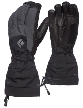Gants d'alpinisme en PrimaLoft® - Soloist Gloves Black en Cuir - Taille S - Noir - Black diamond - FashionsVida