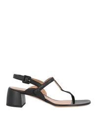Zehentrenner Damen Schwarz 41 Damen