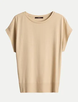 Someday Jerseytop Kaja Beige 40 - someday - FashionsVida