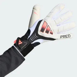 Guanto da portiere Predator Pro Strap 5 Solar Turbo / Black / White