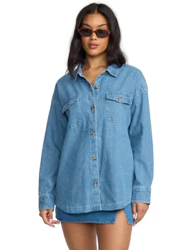 Camisa de mujer Fadeaway - Billabong - FashionsVida