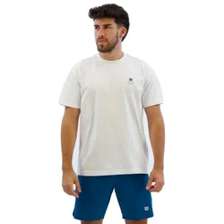 Classic Cotton Graphic Short Sleeve T-shirt Bright White XL