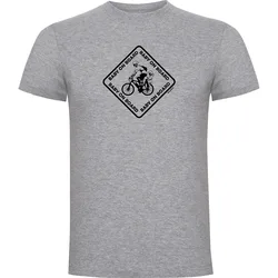 Maglietta A Maniche Corte Baby On Board Heather Grey