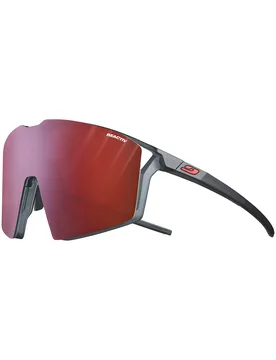 Sonnenbrille Edge Noir/Orange Reactiv 0-3 High Contrast aus Wolle schwarz - Julbo - FashionsVida