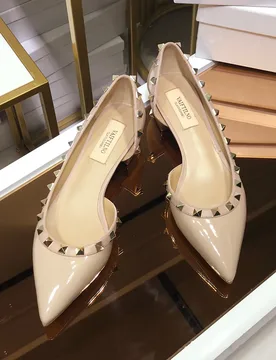 Woman shoes High Heels luxury Brand women's shoes Designer Rivets Pumps 2025 Comfortable Chunky Heel 3cm Elegant Ladies shoes - Aliexpress - FashionsVida